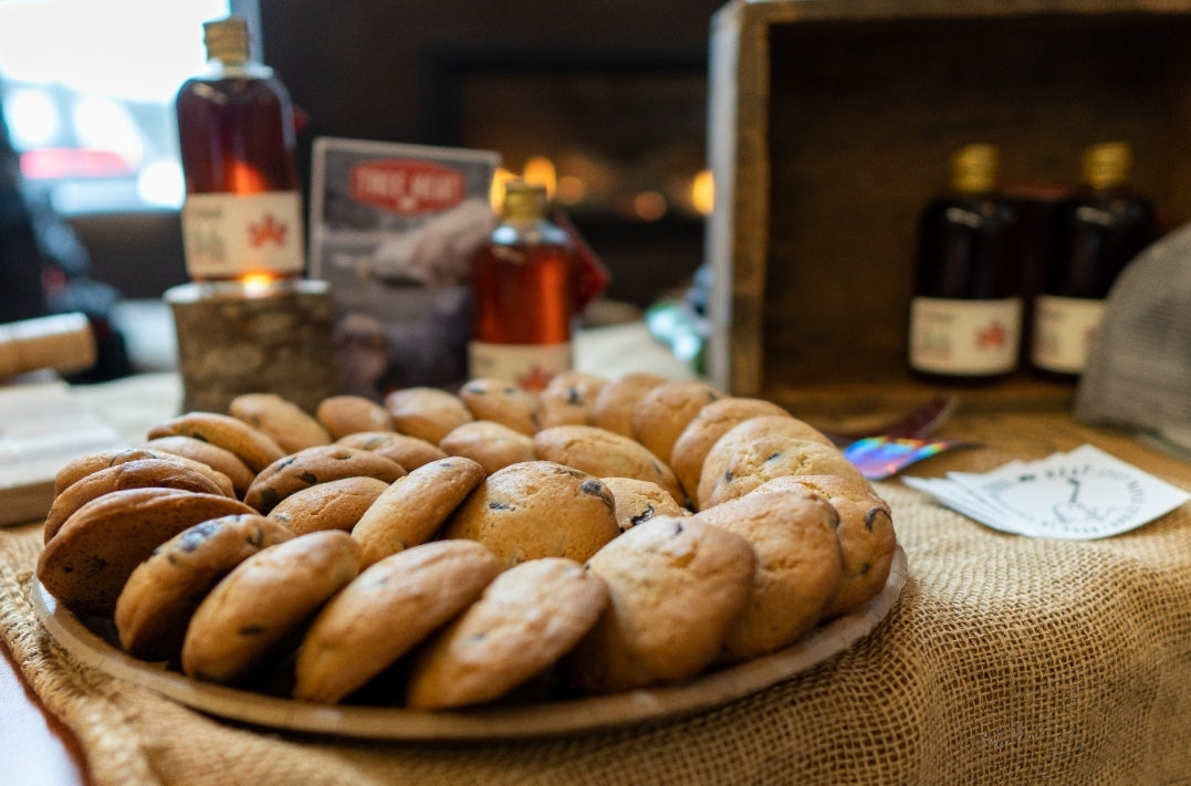 organic maple syrup chocolate cookies with a kick
